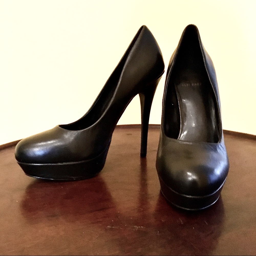 ❤️ Kelsi Dagger Black Platform Shoes Women’s Sz 7